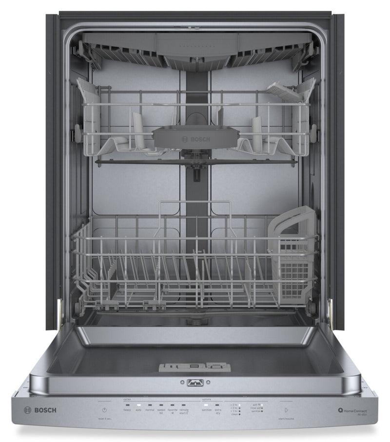 Bosch 300 Series Smart Dishwasher with PureDry and Third Rack