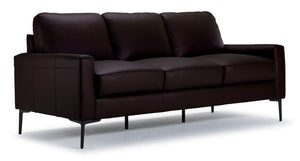 Arcadia Leather Sofa - Mocha