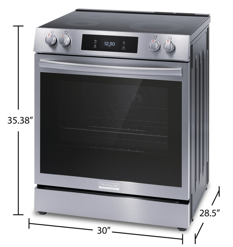 Frigidaire Gallery 6.2 Cu. Ft. Electric Range with Total Convection ...