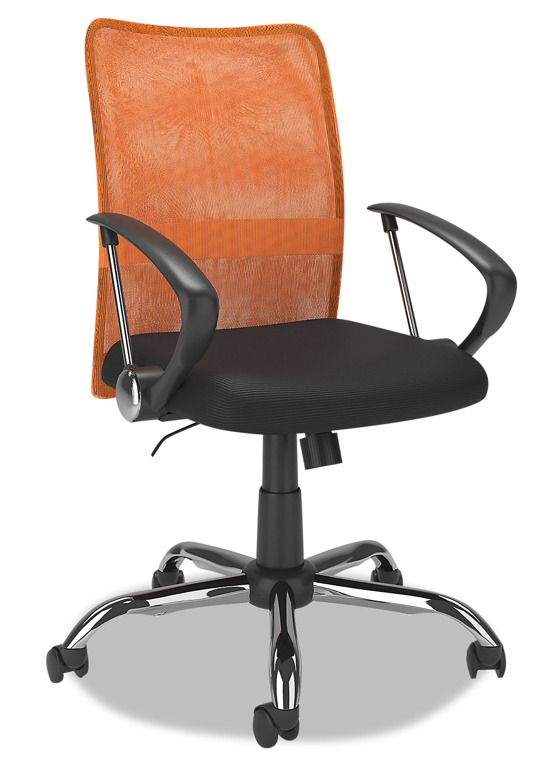 Orange best sale mesh chair