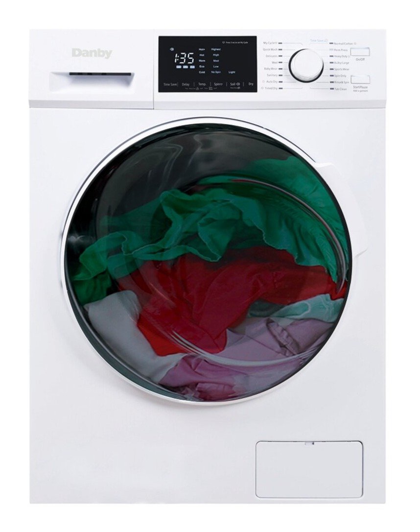 Danby front hot sale load washer